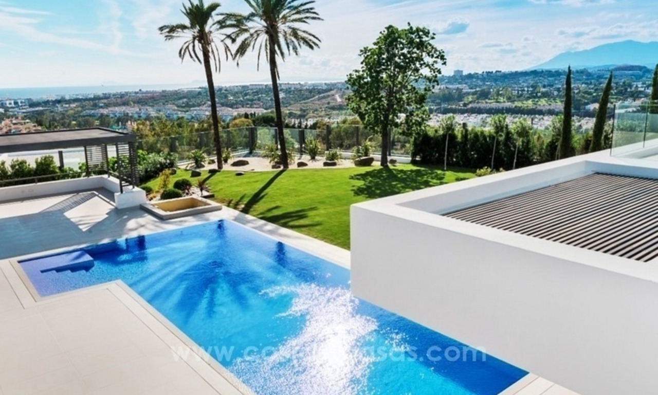 For sale in Marbella on the Golden Mile: New Modern Villa 2