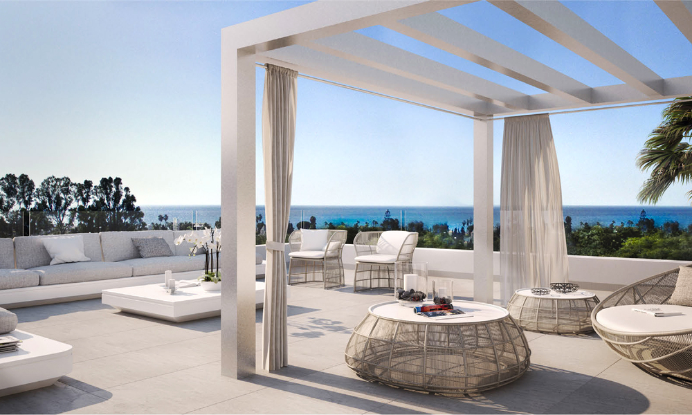 New contemporary apartments for sale on the New Golden Mile, between Marbella and Estepona 21261