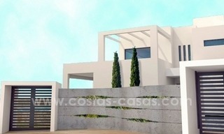 Newly built modern style villas for sale, beachside San Pedro Marbella 1
