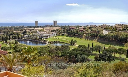 Front line golf apartments for sale in the East of Marbella 
