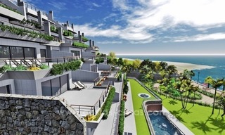 New luxury modern beachfront apartments for sale in Estepona 0