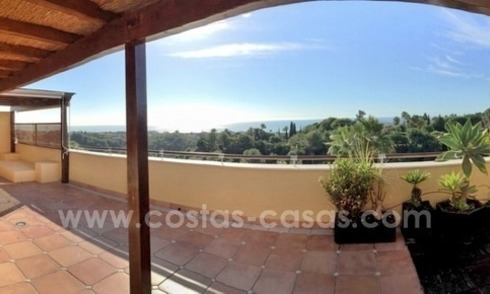 Luxury Penthouse apartment for sale in Sierra Blanca, Golden Mile near Marbella centre 