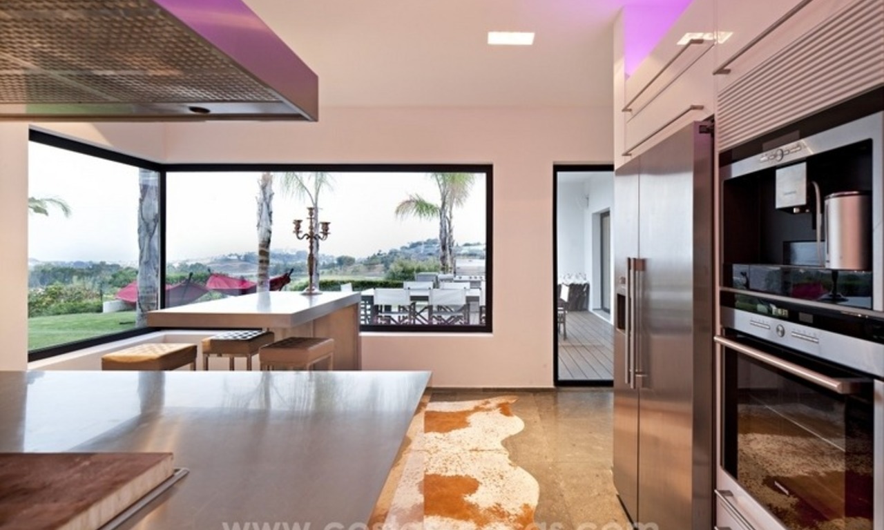 Exclusive modern style villa for sale in the area of Marbella – Benahavis 24