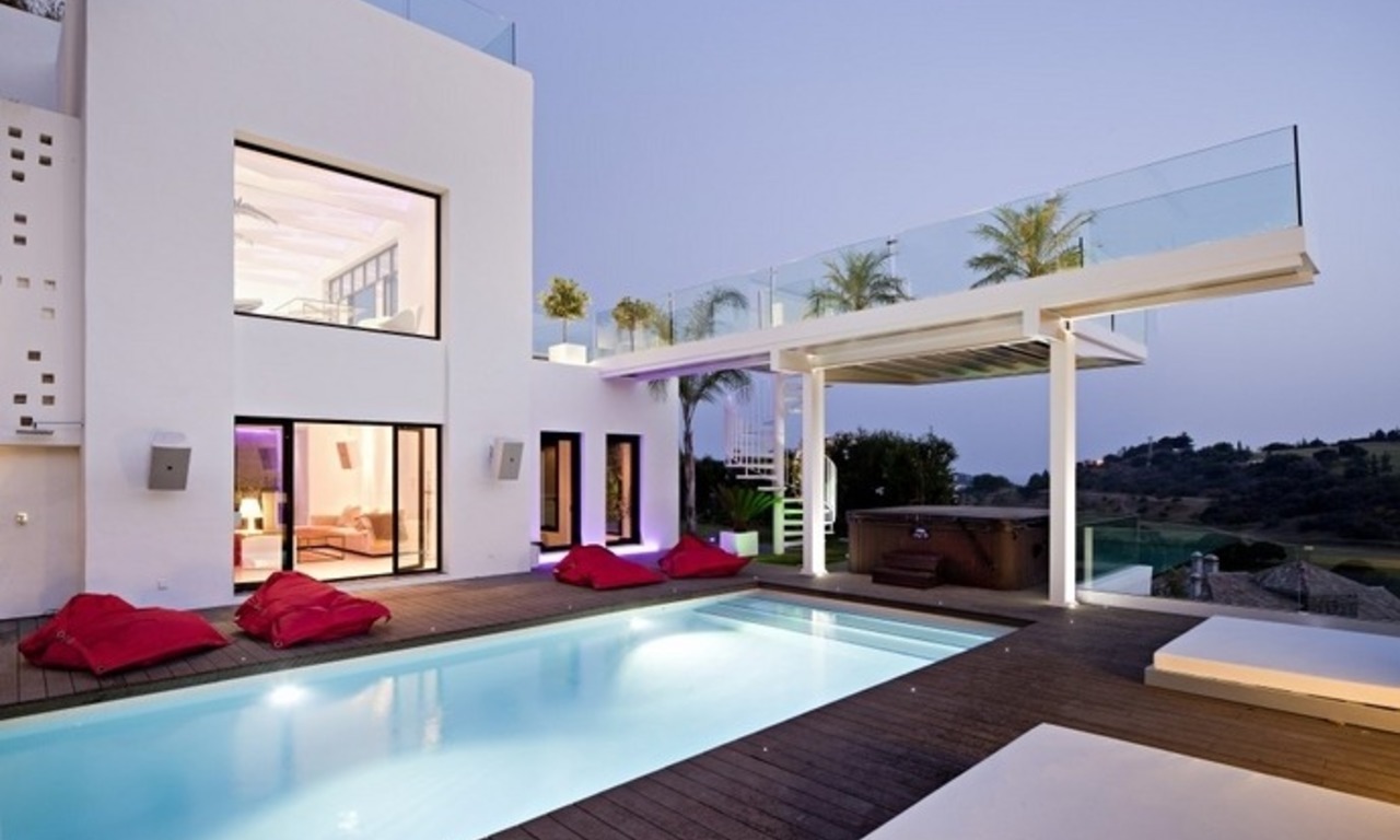 Exclusive modern style villa for sale in the area of Marbella – Benahavis 0