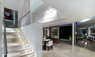 For Sale in Nueva Andalucia, Marbella: Designer Villa with panoramic golf, mountain and sea views 11