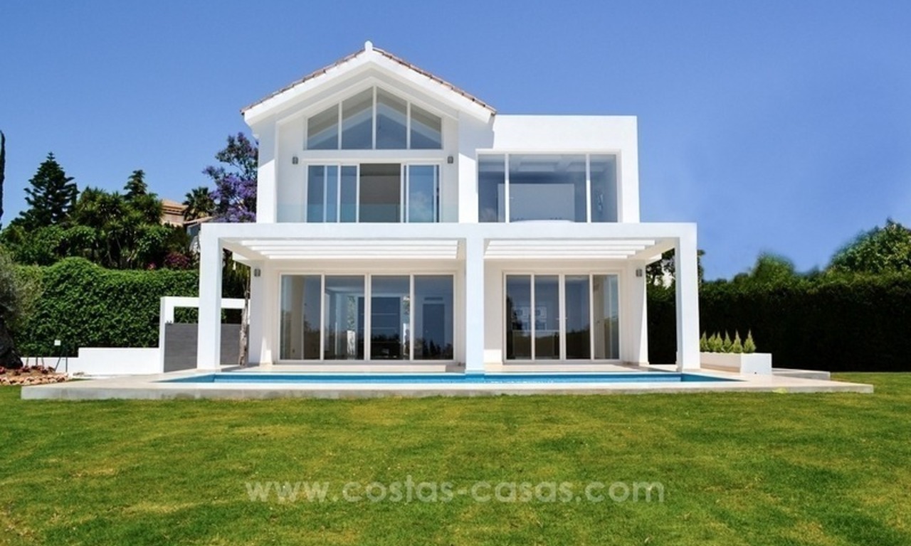 Newly built modern villa for sale in Marbella - Benahavis - Estepona 0