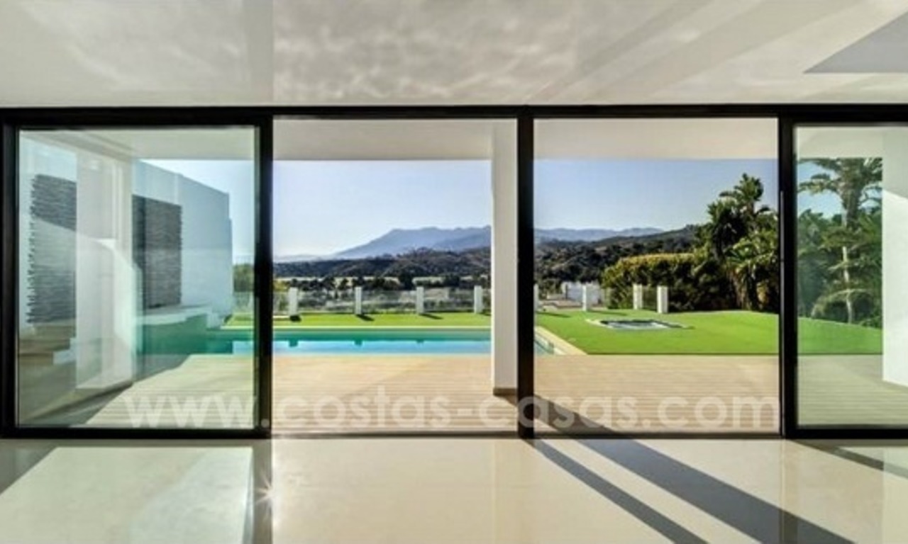 Newly built modern villa for sale in east Marbella 4