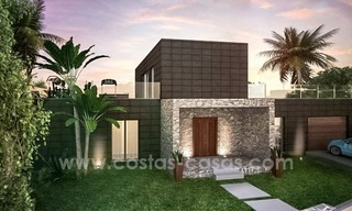 New modern villas for sale on the Costa del Sol, between Estepona and Casares 1