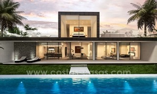 New modern villas for sale on the Costa del Sol, between Estepona and Casares 3
