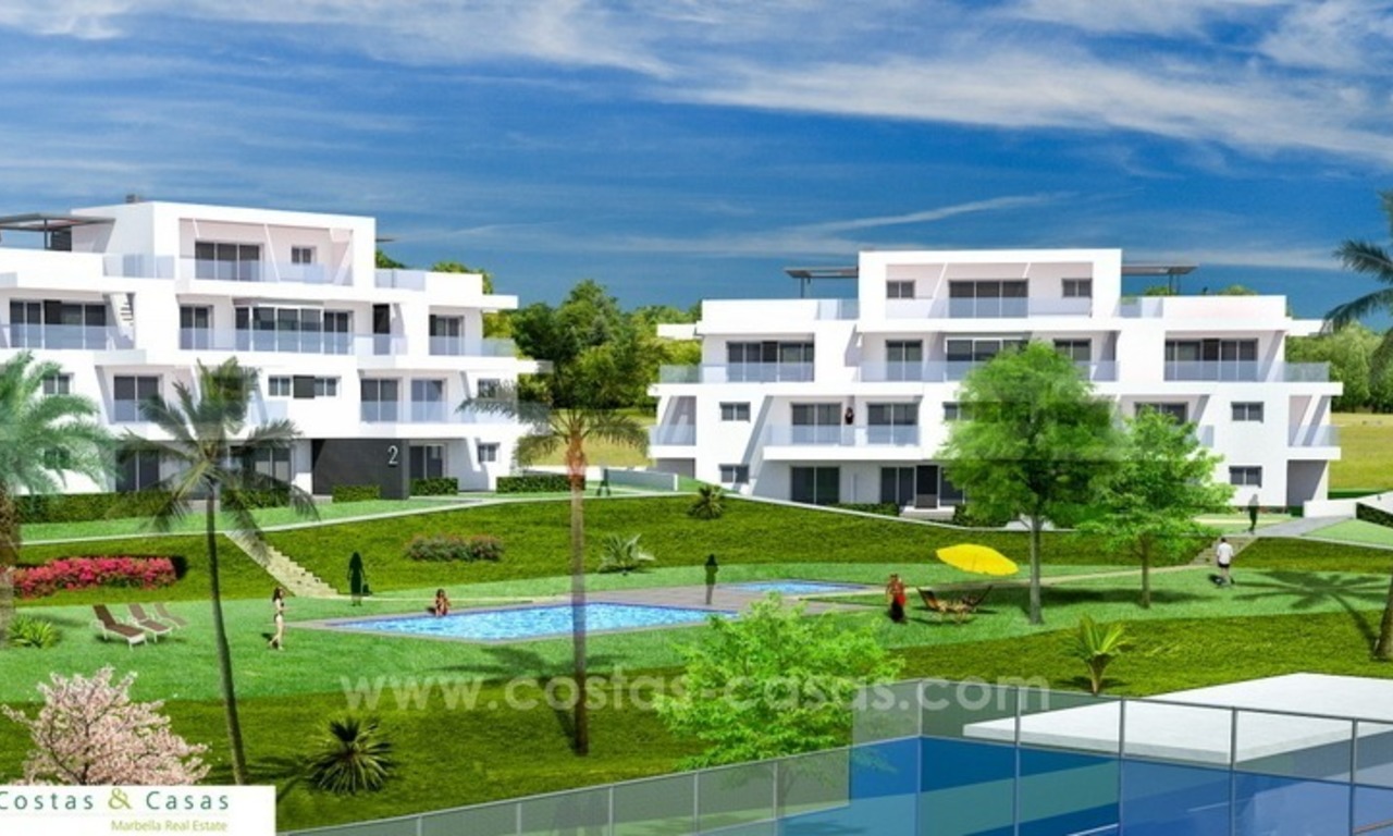 Modern, luxury, New Apartments for sale in Benahavis - Marbella 2