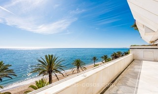 Exclusive upmarket frontline beach apartment for sale in Marbella center 0