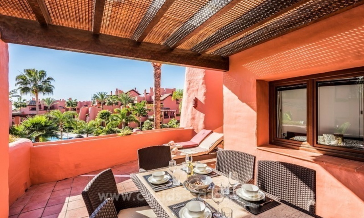 Beautiful frontline beach penthouse for sale on the New Golden Mile, in Estepona - Marbella 2