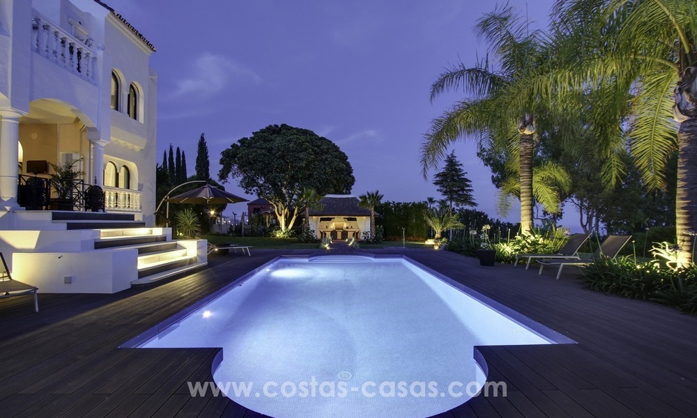 Marbella - Benahavis for Sale: Ultimate Panoramic Sea Views and Fully Refurbished Villa 410