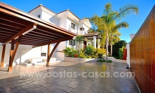 Brand-new contemporary frontline golf villa for sale in Nueva Andalucía, Marbella 4