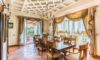 Elegant luxurious traditional style villa for sale in Sierra Blanca, the Golden Mile, Marbella 9