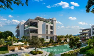 Ready to move in. Modern designer apartments near to beach for sale between Estepona - Marbella. Last units! 5599 