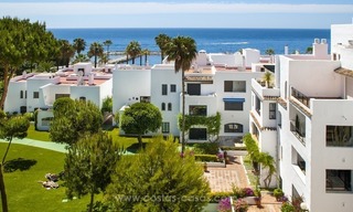 Front Line Beach Puerto Banus for Sale in Playas del Duque: Totally Refurbished Super Luxury Sea View Apartment 2