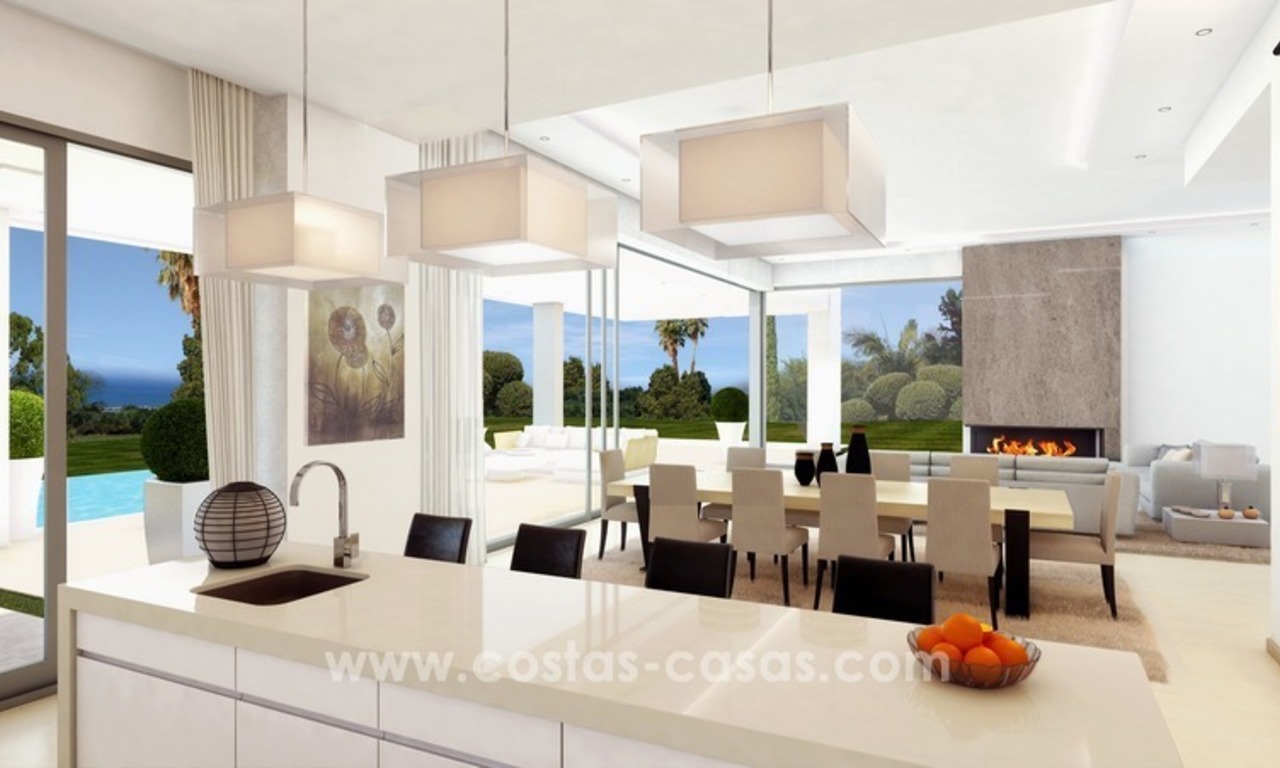 Brand New Designer Villas for sale on the Golden Mile, Marbella 10