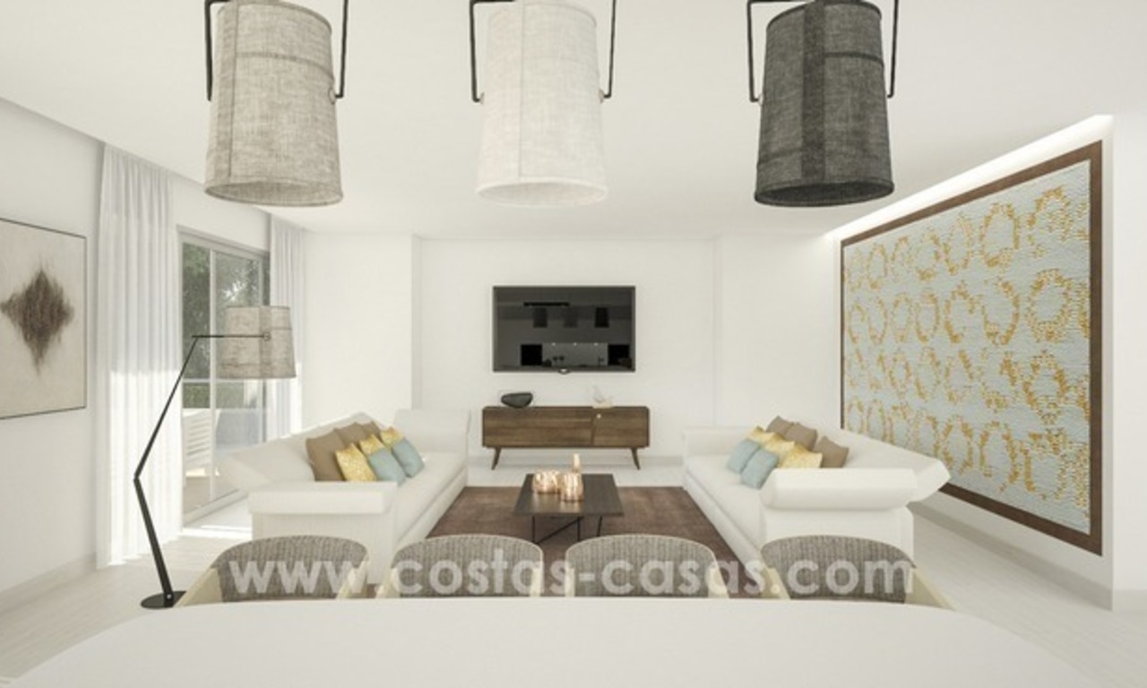 Brand New Beach Side Designer Villas for sale in Guadalmina Baja, Marbella 7