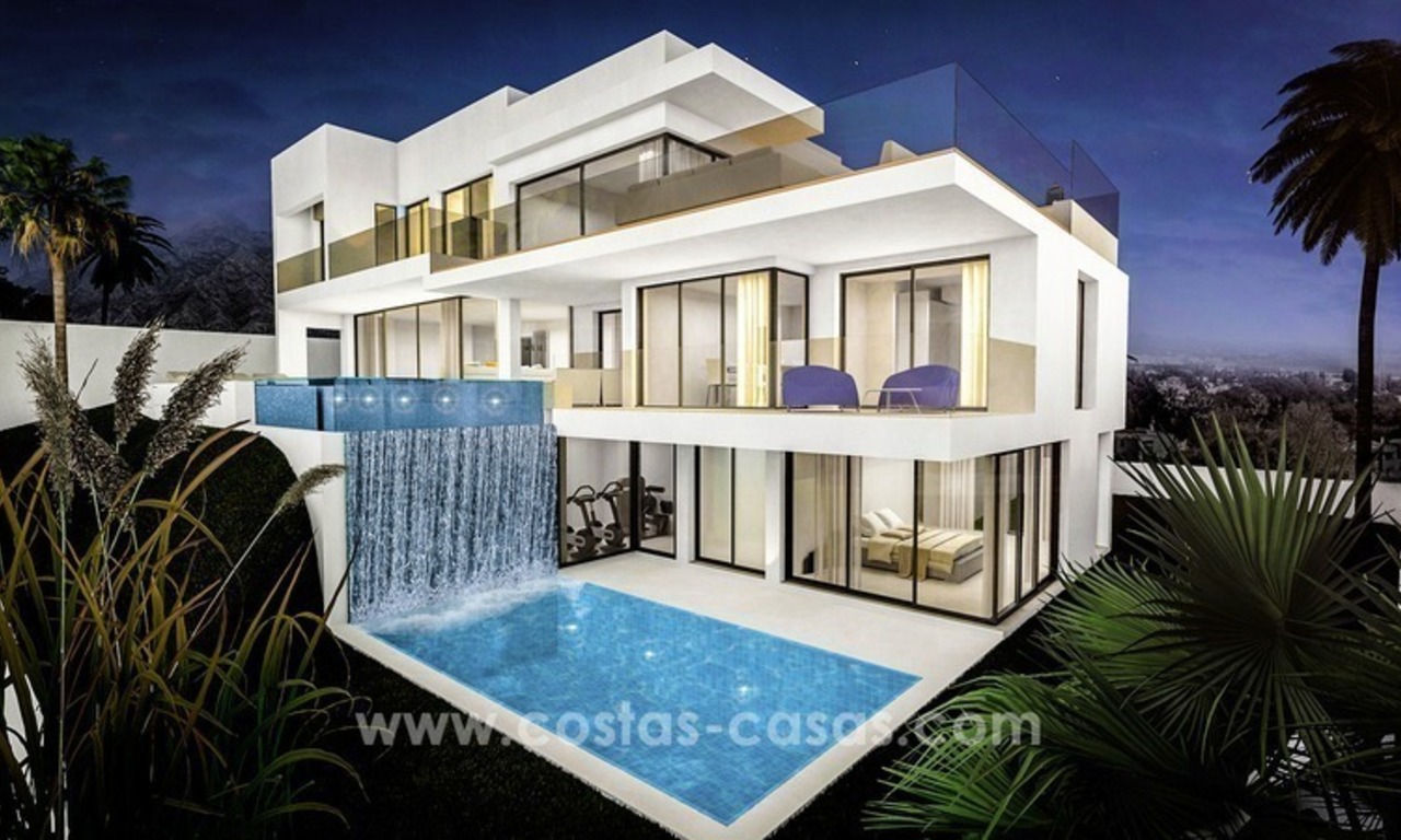 New modern Designer Villas for sale in Nueva Andalucia, Marbella 0