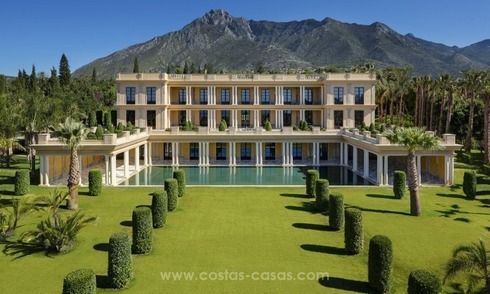 Unique palatial mansion for sale on the Golden Mile, Marbella. Incredible price reduction! 