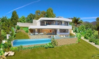 Bargain modern new villa with sea views for sale in Benahavis - Marbella 0