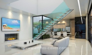 New designer villas, next to the golf course in Nueva Andalucía, Marbella 5
