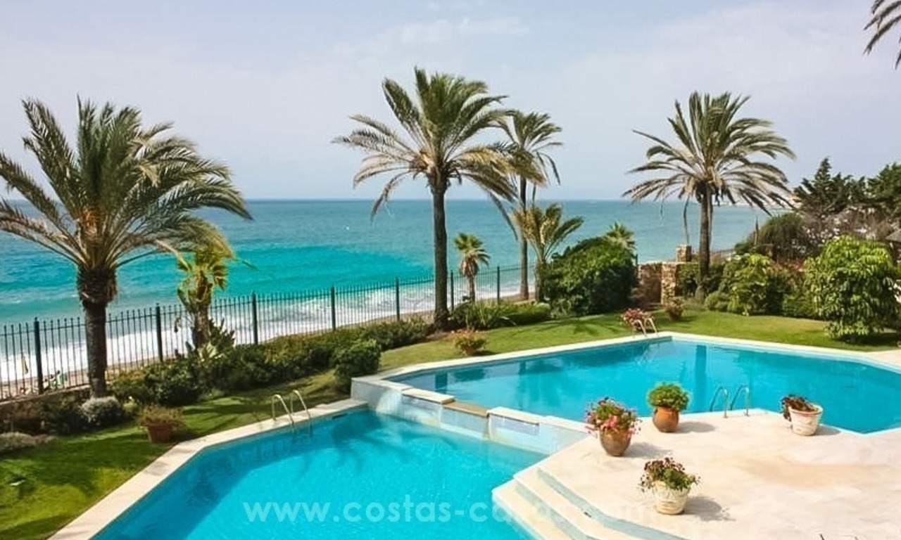 Front Line Beach Palace for sale on The Golden Mile, Marbella 1