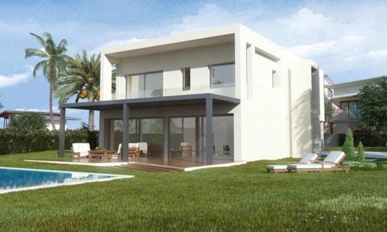 Modern New Villas for sale in gated community in the area of Marbella – Benahavis – Estepona 2