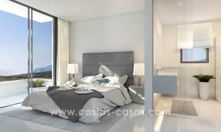 Ready to move in modern designer golf apartments for sale in luxurious grounds between Marbella and Estepona 23736 