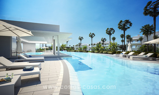 Ready to move in modern designer golf apartments for sale in luxurious grounds between Marbella and Estepona 23745 