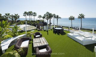 Frontline beach Balinese style villa for sale in the East of Marbella 13212 