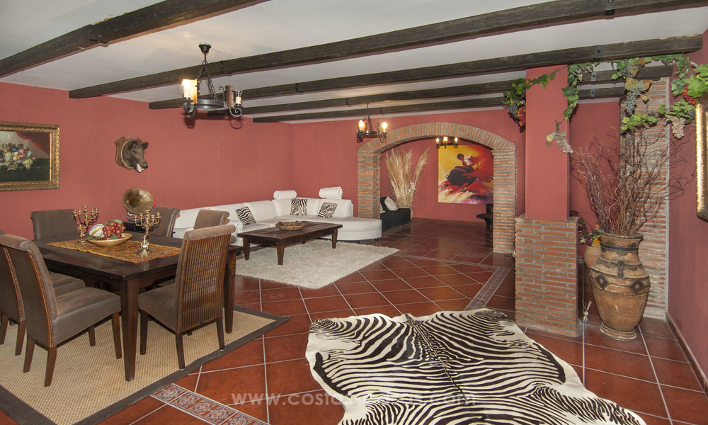 Villa with fantastic golf and sea views for sale in Benahavis - Marbella 29744
