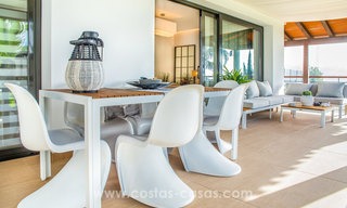 New modern apartments for sale in Benahavis - Marbella with golf and sea views. Key ready. 7341 