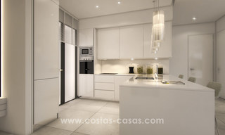 Modern luxury apartments for sale with sea view at a few minutes’ drive from Marbella center 4652 