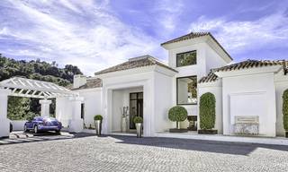 Cozy contemporary style villa with stunning views for sale in La Zagaleta, Marbella - Benahavis 18221 