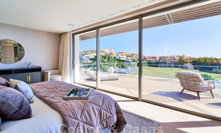 Ready to move in. Modern villa for sale, frontline golf in Benahavis - Marbella 58514 