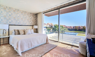 Ready to move in. Modern villa for sale, frontline golf in Benahavis - Marbella 58515 