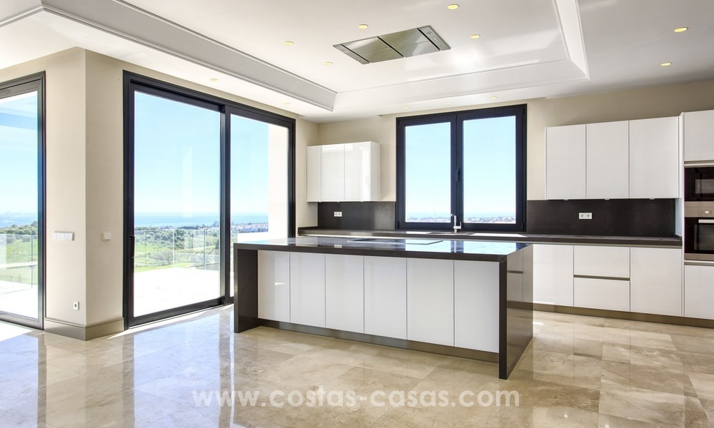 Modern new villa for sale with sea view in Benahavis - Marbella 247