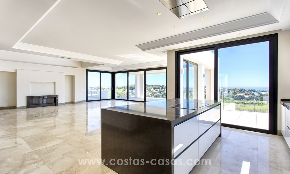 Modern new villa for sale with sea view in Benahavis - Marbella 249