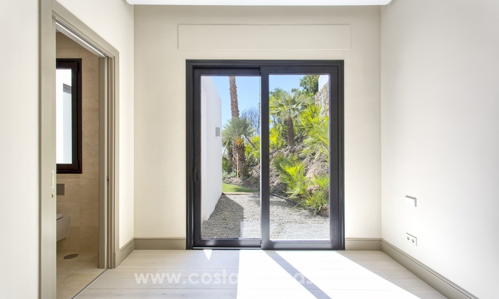 Modern new villa for sale with sea view in Benahavis - Marbella 251