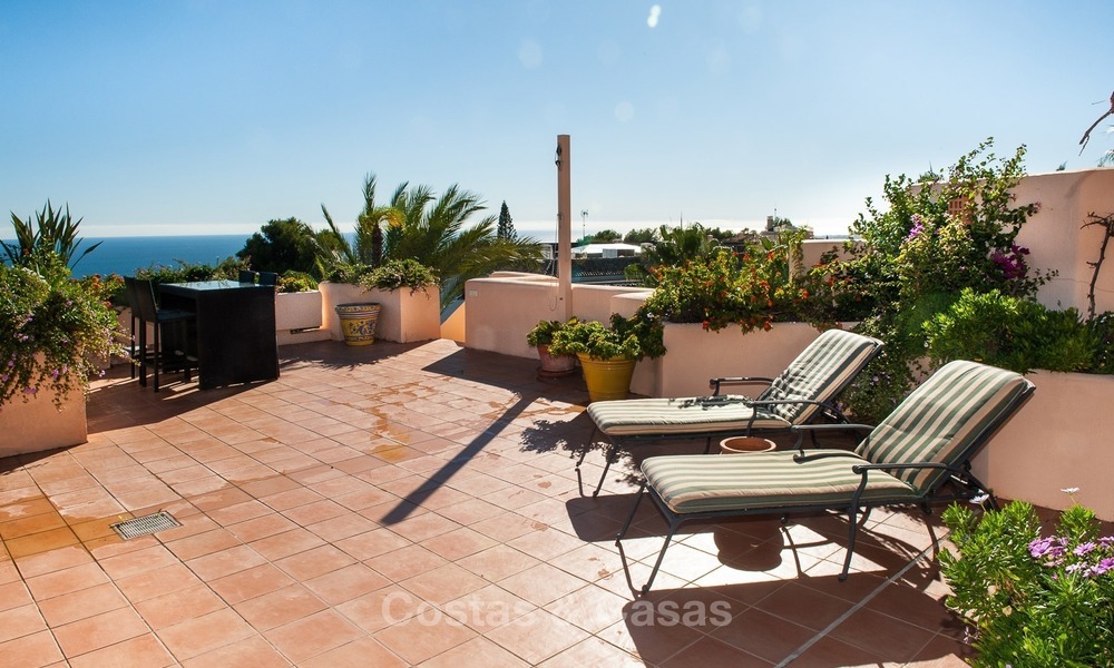 Luxury penthouse apartment for sale with panoramic sea views, Sierra Blanca, Golden Mile, Marbella 868