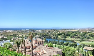 Exclusive modern villa for sale on golf resort with sea and golf views in Benahavis - Marbella 1031 