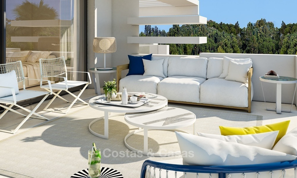 Prestigious New Development of Apartments and Penthouses for Sale on The Golden Mile, Marbella 1101