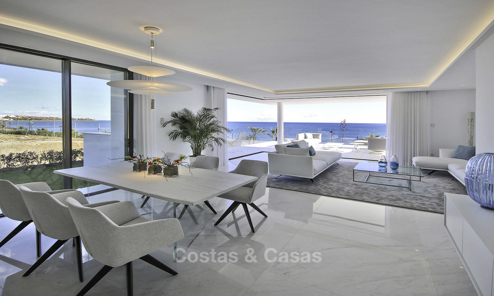 Exclusive New, Modern Beachfront Apartments for sale, New Golden Mile, Marbella - Estepona. Ready to move in. 12290