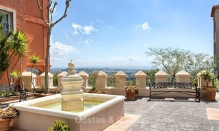 Elevated Ground Floor Apartment with Panoramic Sea views for sale in Benahavis, Marbella 1537 