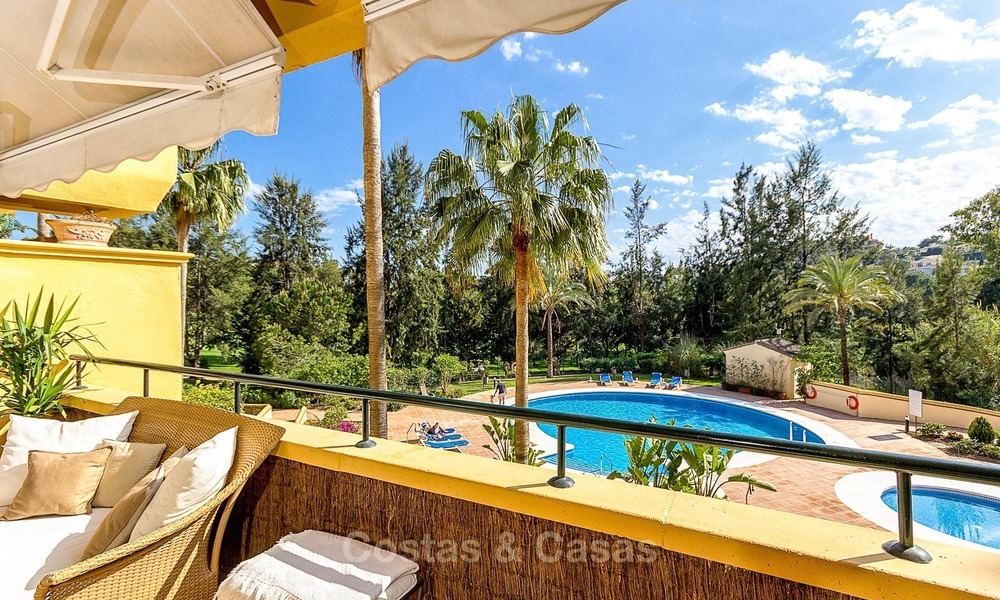 Front line Golf Luxury Apartment for sale in a Gated Community in Rio Real, Marbella 1857