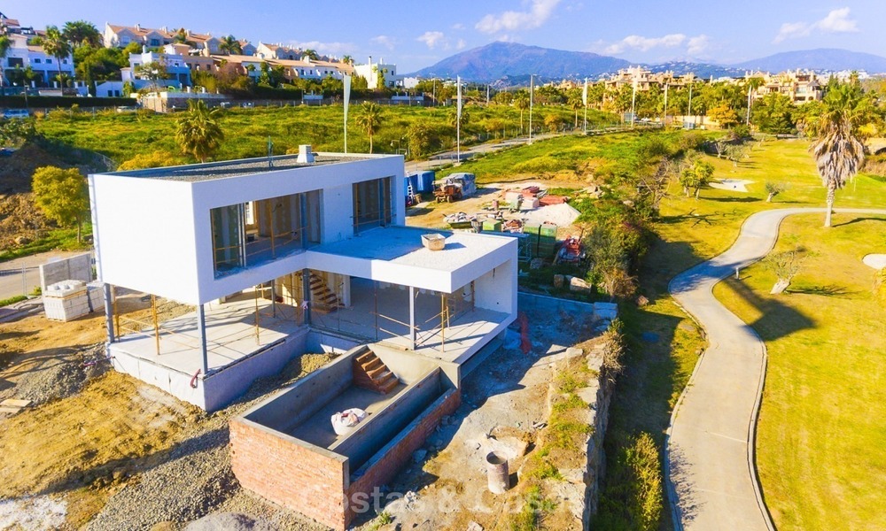 Modern Contemporary Villas for sale in New Development, Frontline Golf in Estepona - Marbella 2066