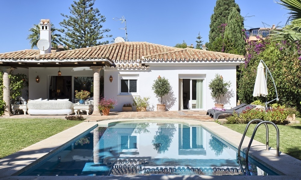 Beachside Villa - Bungalow for sale, on The New Golden Mile, at walking distance from the Beach, Marbella, Estepona 2202