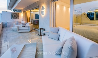 Frontline golf, modern, spacious, luxury penthouse for sale in Nueva Andalucia - Marbella 2567 